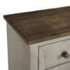 Farmington 5 Drawer Chest in Medium Brown and Washed Stone Top Corner.jpg